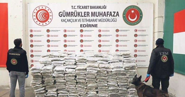 320 milyon liralık uyuşturucu ele geçirildi