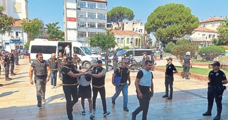 Aydın’daki telefoncu cinayeti zanlıları adliyede