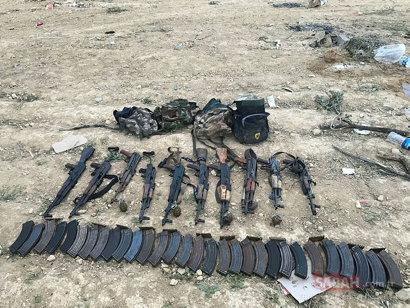Terör örgütü YPG/PKK’nın inleri didik didik aranıyor