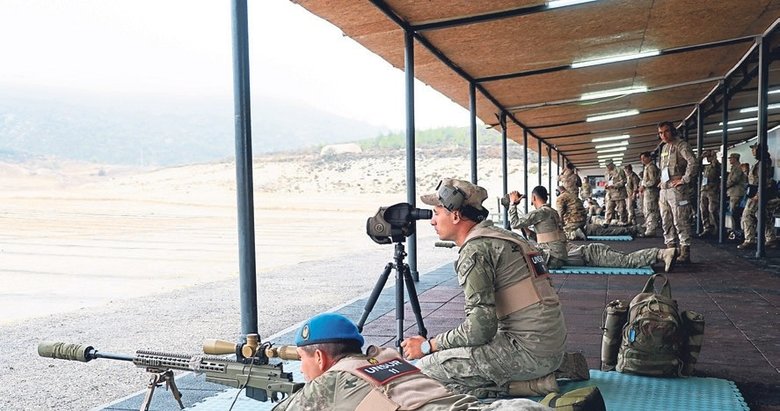 Uluslararası BORAN 7 Keskin Nişancı Yarışması nefes kesti