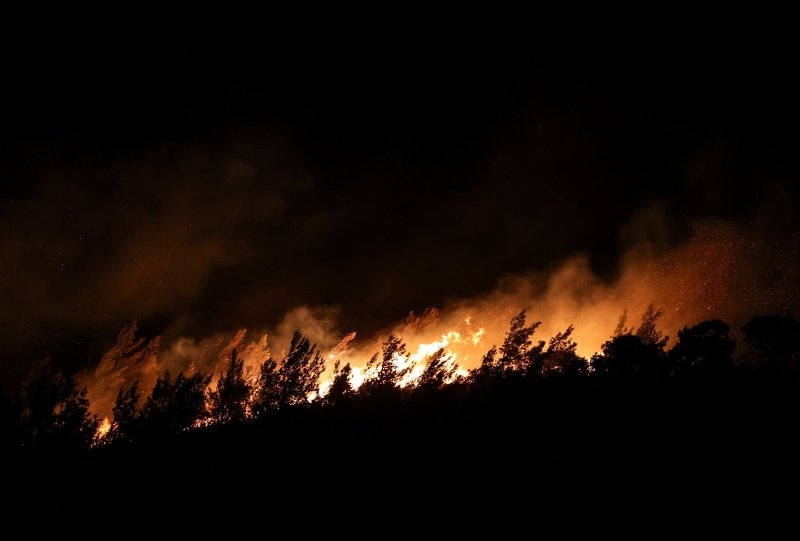 İzmir Foça’daki orman yangını kontrol altına alındı!