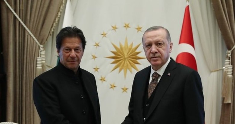 Başkan Erdoğan, Pakistan Başbakanı İmran Han ile görüştü