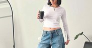 Düşük bel denim trendi