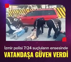 İzmir polisi suça geçit vermedi