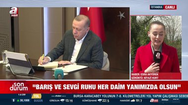 Başkan Erdoğan’dan Paskalya mesajı