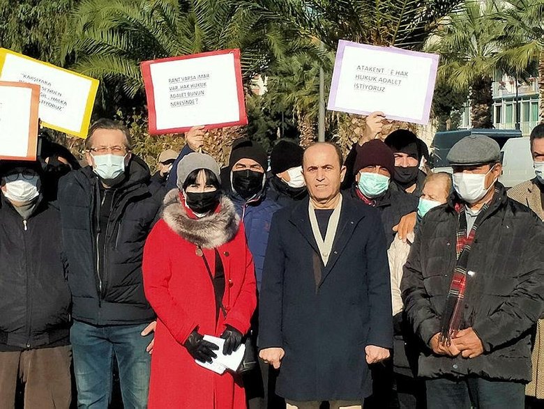 Karşıyaka Belediyesi’ne tepki gösterdiler! Kentsel dönüşüme imar engeli