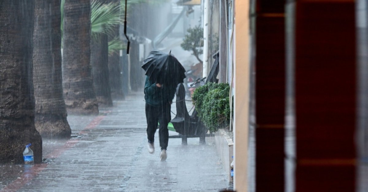 Meteoroloji’den Ege’nin o illerine kuvvetli yağış uyarısı 21 Aralık Pazar