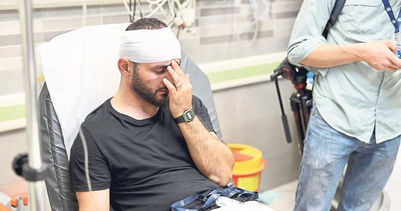 İsrail katliamın tanığı gazetecilere saldırdı
