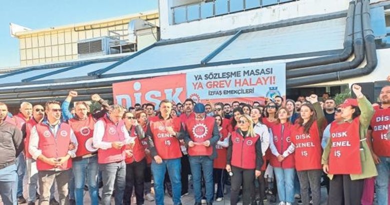 İZFAŞ grev kararı aldı Büyükşehir haklı bulmadı