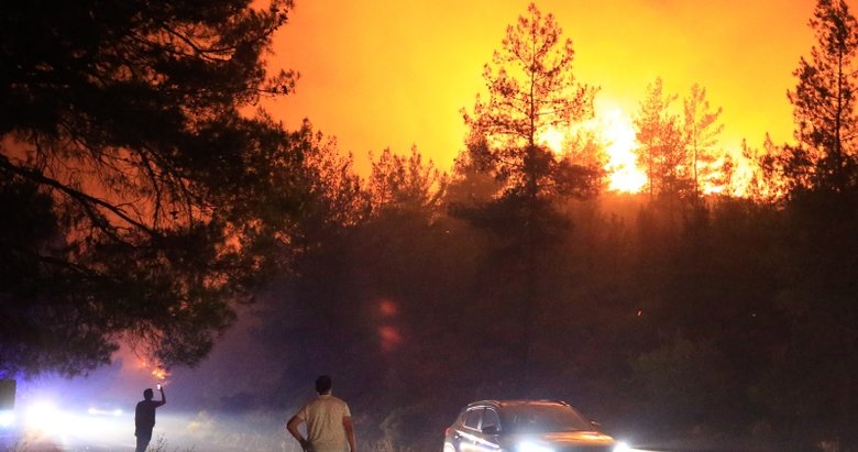 Muğla Marmaris’te orman yangını! İşte bölgedeki son durum...