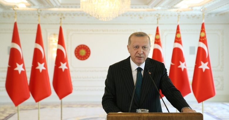 Son dakika: Başkan Erdoğan: Sektörün öncüsü olacak bir proje