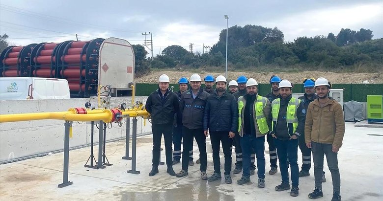 Çeşme doğalgaz ile buluştu