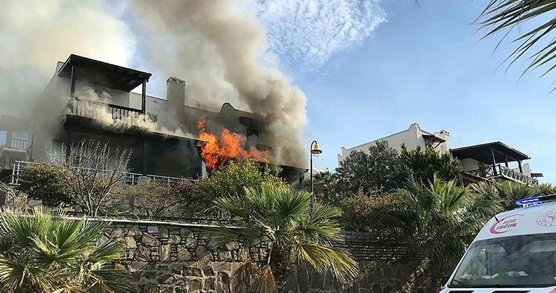 Yanan evde mahsur kalan yaşlı kadın hayatını kaybetti