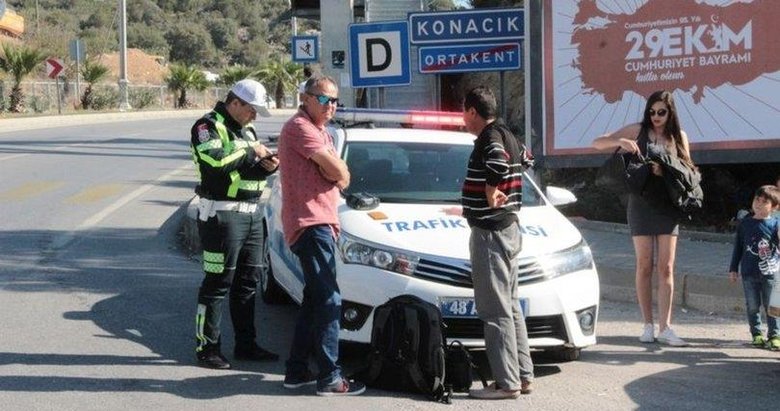 Uyanık sürücülerin taktikleri drone görüntülerine yansıdı