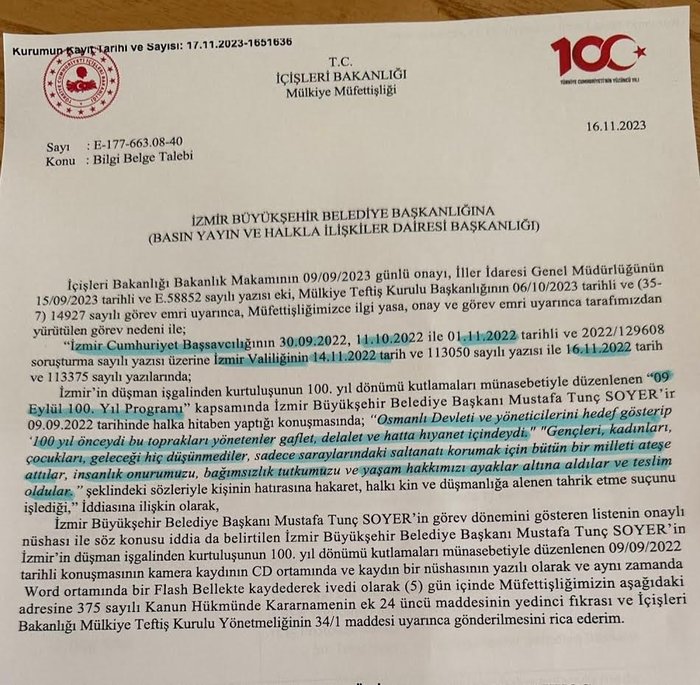 Skandal sözleri büyük tepki çekmişti! Tunç Soyer’e soruşturma