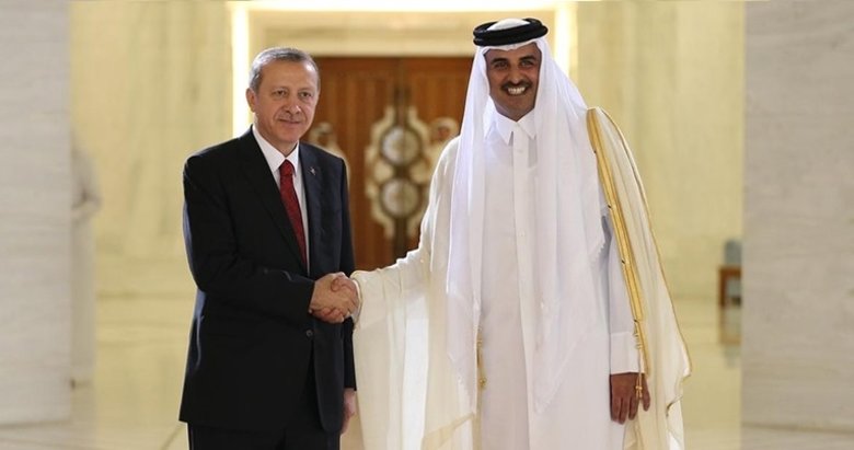Son dakika: Başkan Erdoğan, Katar Emiri Es Sani ile görüştü