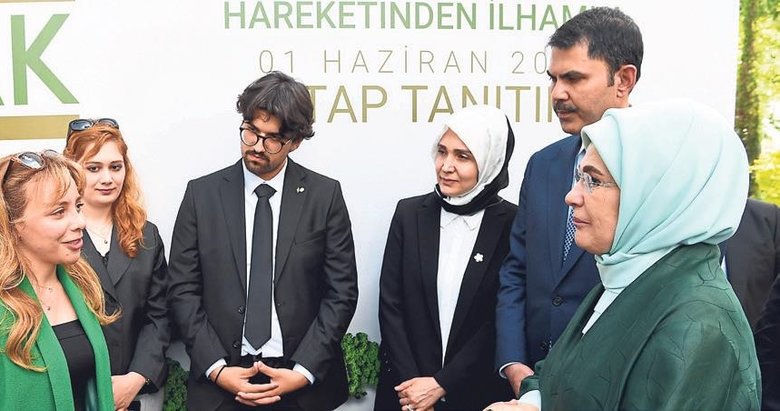 Emine Erdoğan’dan çevreci gençlere tam destek