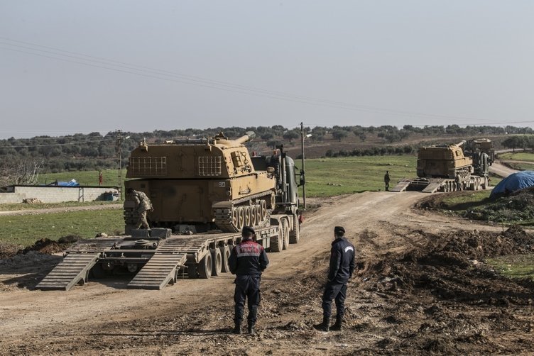 TSK’ya ait yaklaşık 50 araçlık konvoy İdlib’e girdi