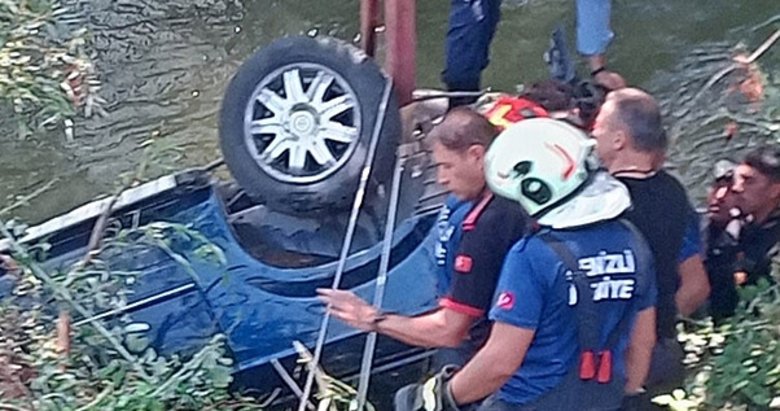 Denizli’de otomobil nehre uçtu; 2 ölü