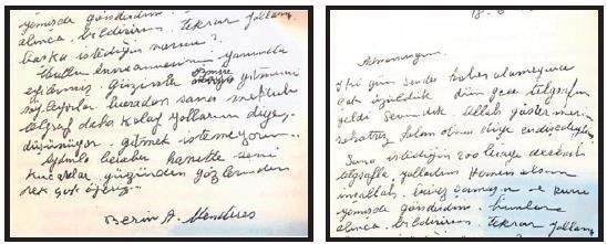 Eşi Berin Menderes’ten Adnan Menderes’e Yassıada mektupları!