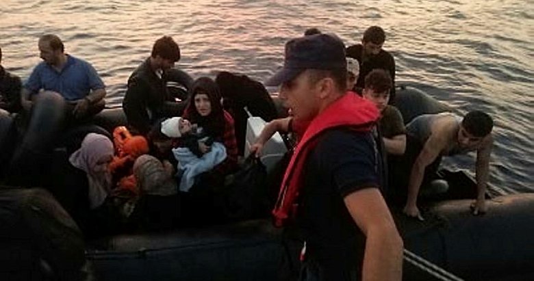 Aydın’da Didim ve Kuşadası açıklarında 131 kaçak göçmen yakalandı