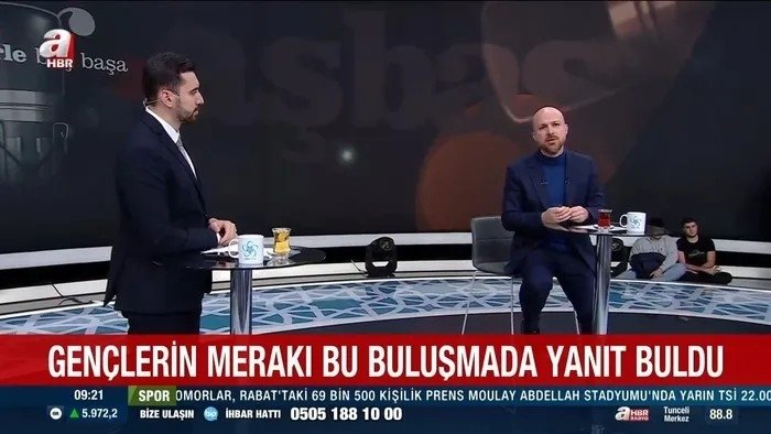 Bilal Erdoğan VAV TV’de gençlerle buluştu: İslam’ın sancaktarı milletin torunlarıyız