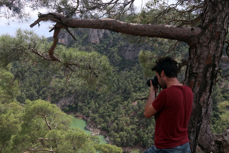 Ege’de üç ilin sınırındaki kanyon ziyaretçilerini büyülüyor