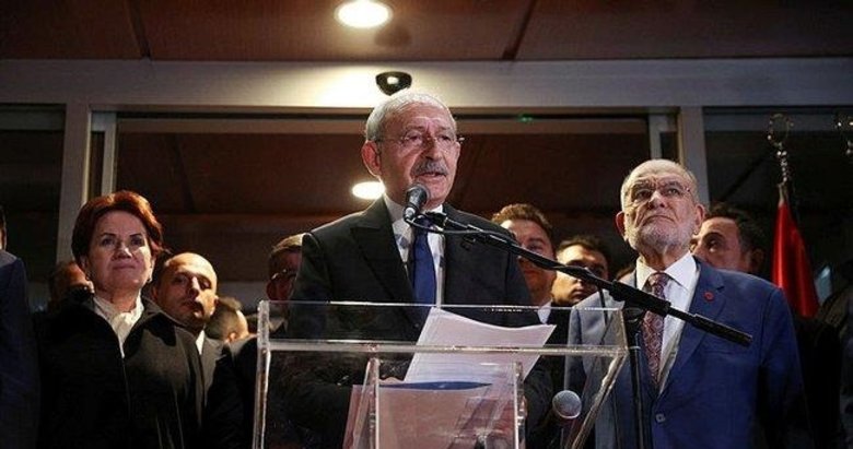 Aday belli oldu, kriz bitmedi: 5 lider akşam yemeğine kaldı, Akşener sofraya oturmadı