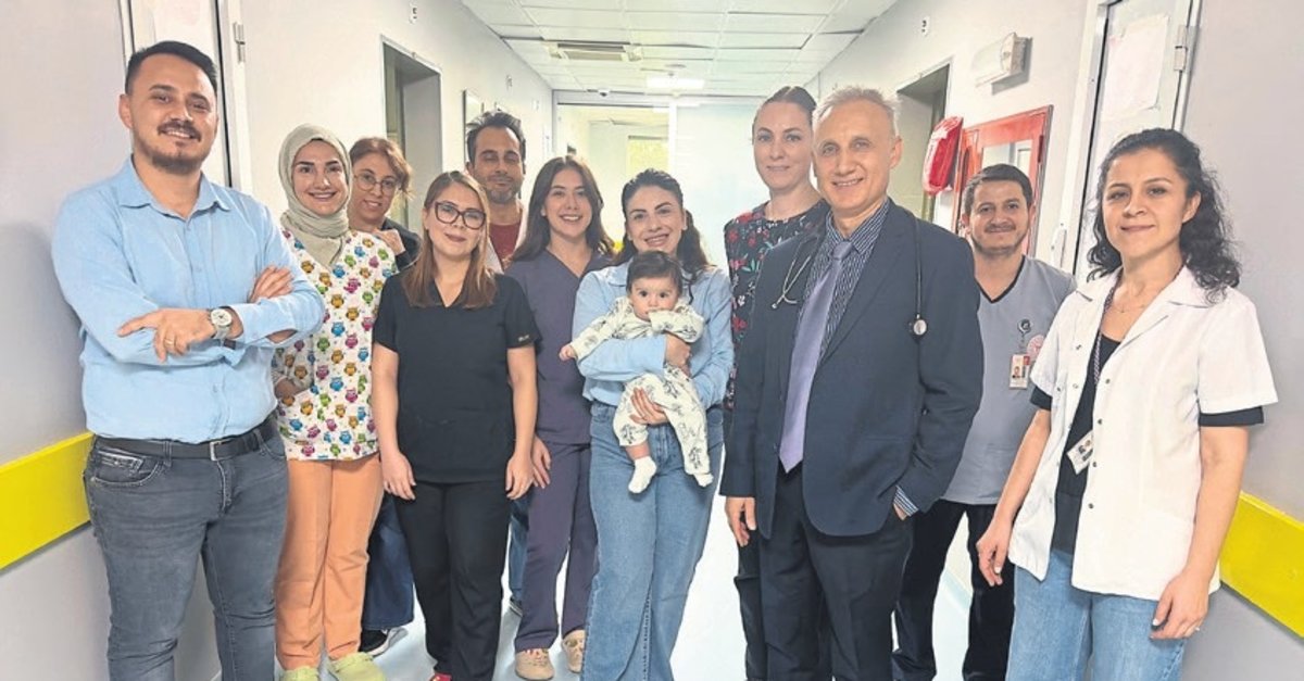 Kayra bebek artık rahat nefes aldı