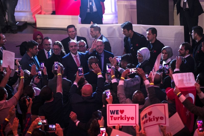 Başkan Recep Tayyip Erdoğan’a ABD’de sevgi seli