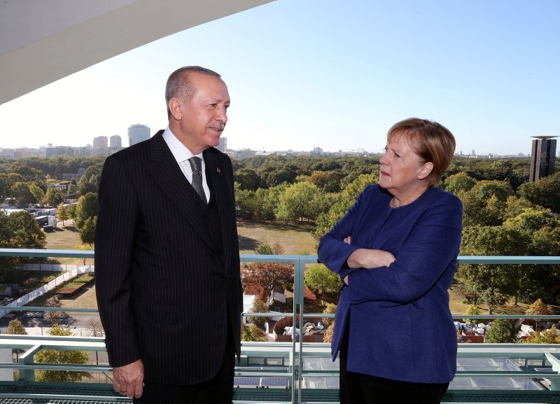 Başkan Erdoğan, Merkel ile kahvaltıda buluştu