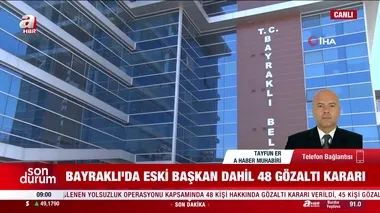 İzmir Bayraklı Belediyesi’ne operasyon!