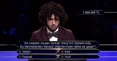 Kim Milyoner Olmak İster'deki 1 milyonluk soru sosyal medyayı salladı!