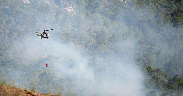 İzmir Menderes’teki yangın kontrol altına alındı