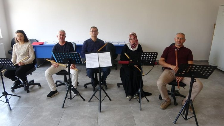 Her geçen gün ilgi artıyor! Denizli’de ney ile stres atıyorlar