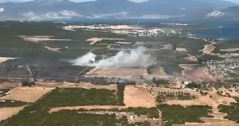 Didim’de yangın çıktı, yetkililer tekrar uyardı