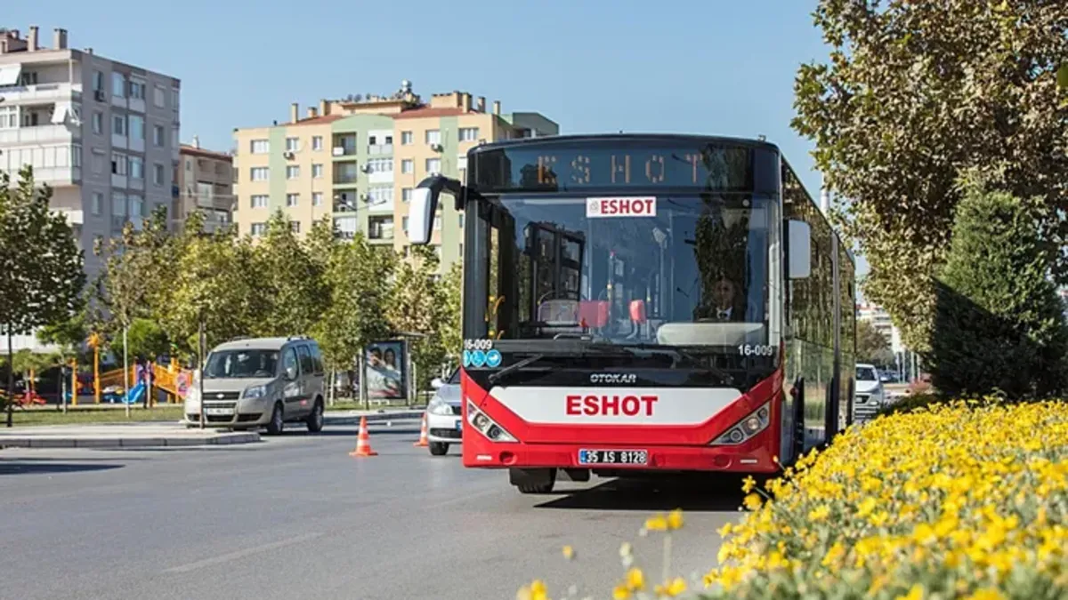 ESHOT seferleri yeniden düzenledi! 5-13 Eylül'de 5 hat o saate kadar çalışacak