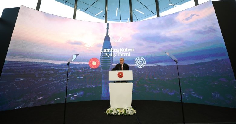 Son dakika: Başkan Erdoğan’dan Çamlıca Kulesi Açılış Töreni’nde önemli mesajlar