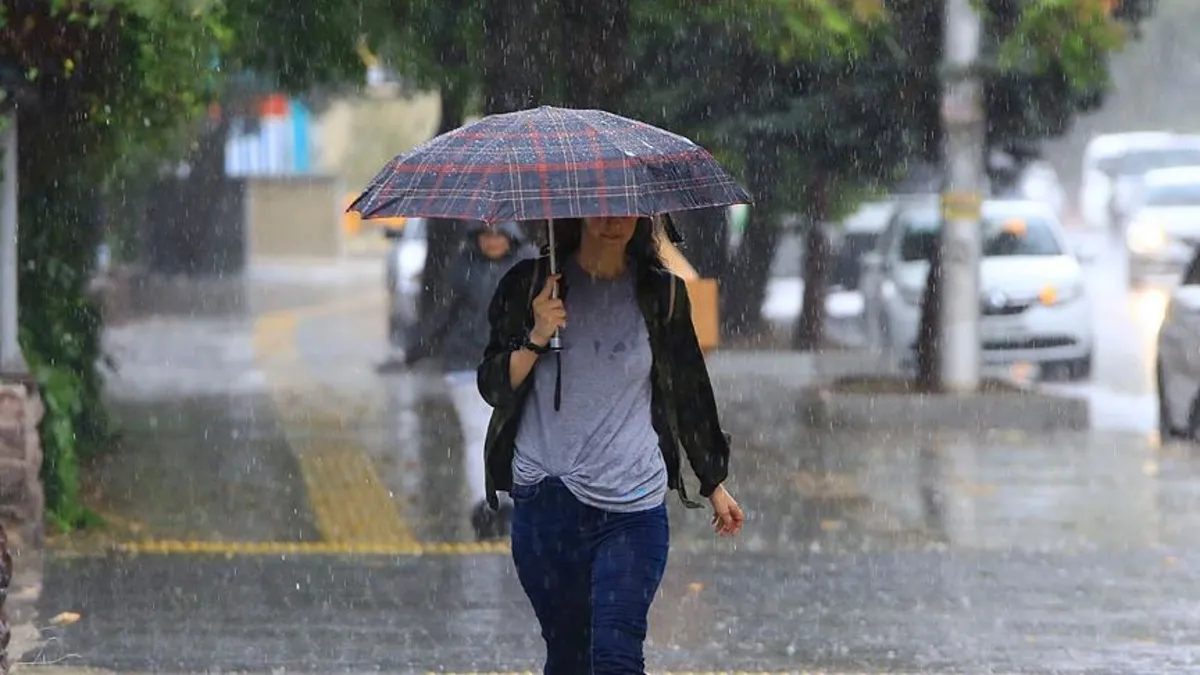 Meteoroloji’den gök gürültülü sağanak yağış uyarısı 30 Ağustos | İZMİR HAVA DURUMU