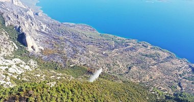 Muğla Menteşe’deki orman yangını 4’üncü gününde kontrol altında