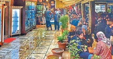 Çarşının altı denize açılıyor