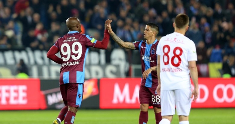 Trabzonspor, Antalyaspor’u 4-1’le geçti