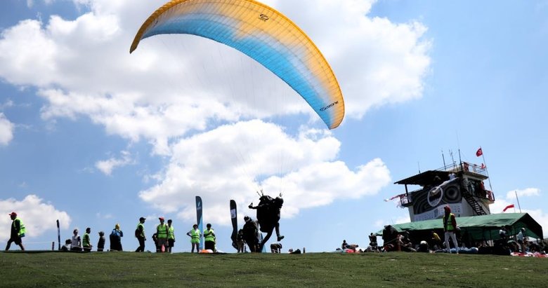 Denizli’de Yamaç Paraşütü Dünya Kupası heyecanı