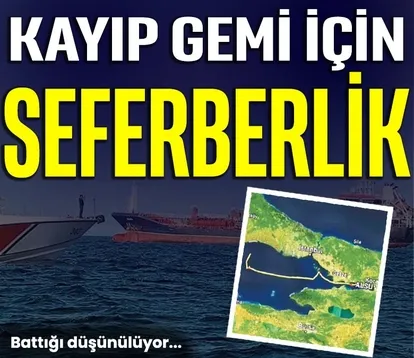 Kayıp gemi için seferberlik
