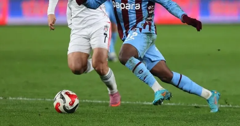 Süper Lig’de dev derbi gecesi: Trabzonspor ile Beşiktaş Papara Park’ta karşı karşıya!