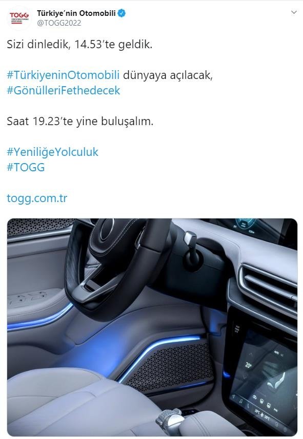 Son dakika: Yerli otomobilden bir detay daha göründü