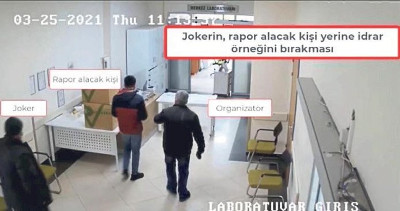 Joker hastalarla sahte rapor tezgahı