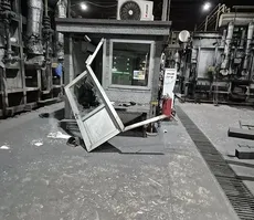 Samsun’da demir çelik fabrikasında patlama!
