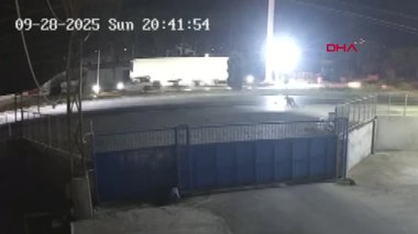 Manisa’da 5 kişinin öldüğü kaza kamerada