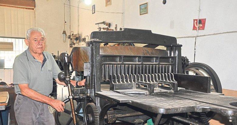 Emektar makineler tarihe tanıklık ediyor